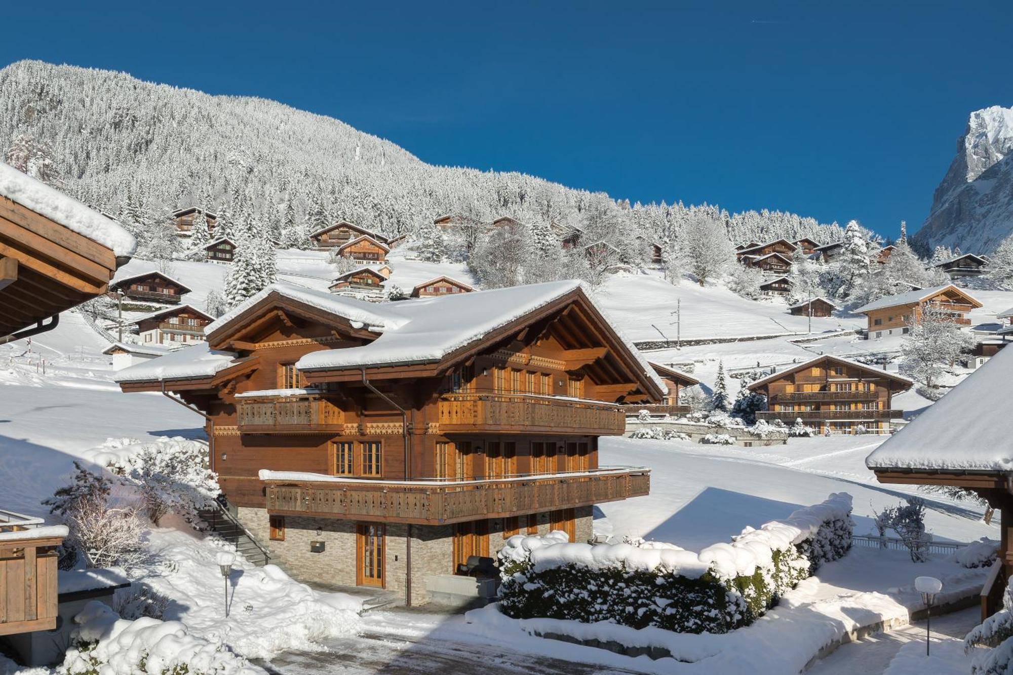 Chalet Alia And Apartments-Grindelwald By Swiss Hotel Apartments Eksteriør bilde