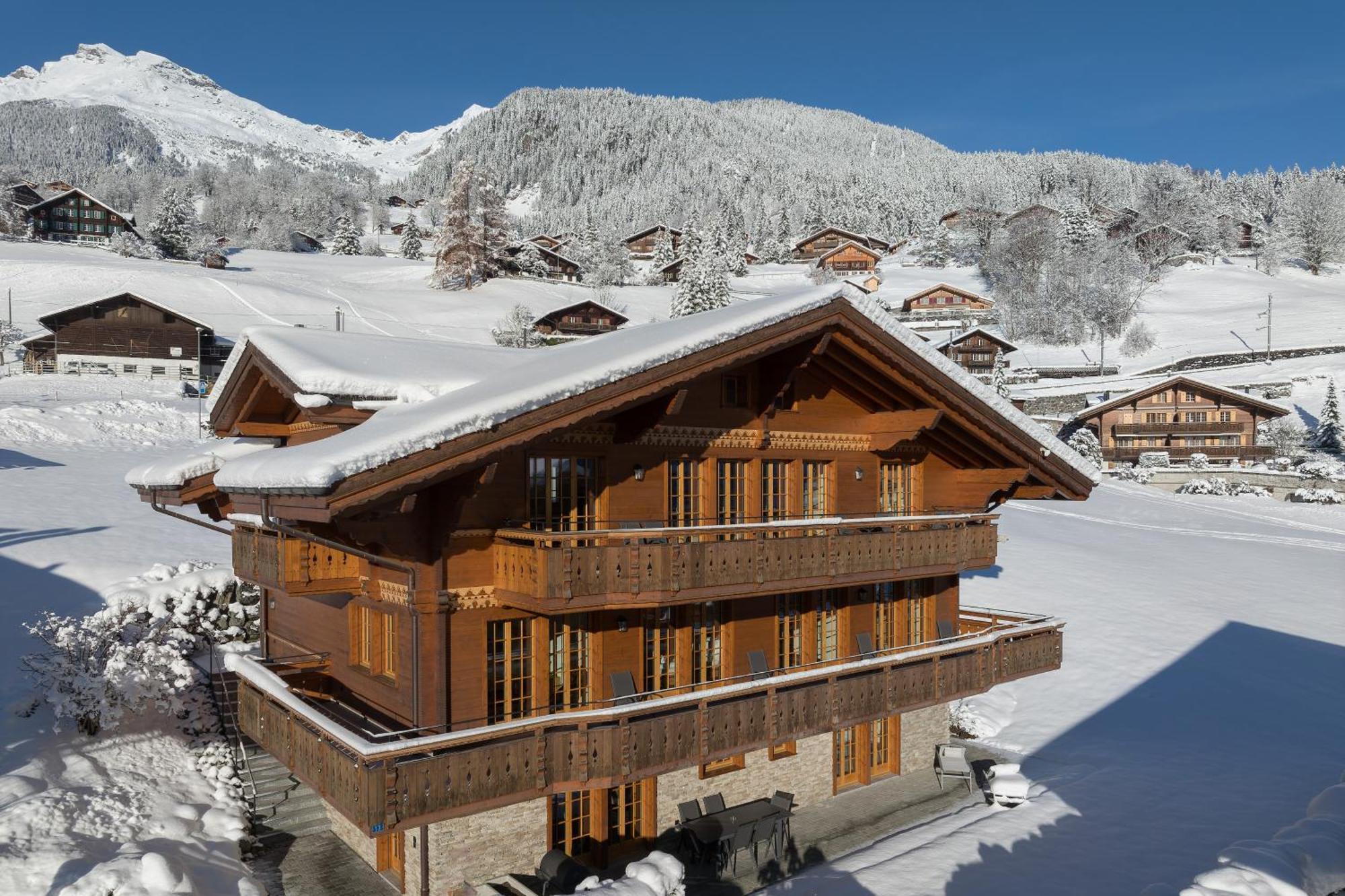 Chalet Alia And Apartments-Grindelwald By Swiss Hotel Apartments Eksteriør bilde